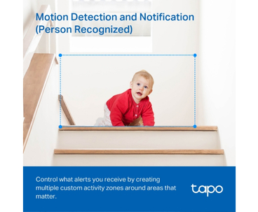 TP-LINK CAMARA IP VIGILANCIA 2K WIFI 360 INDOOR