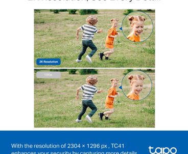 TP-LINK CAMARA IP VIGILANCIA 2K WIFI 360 OUTDOOR