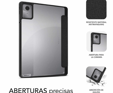 FUNDA TABLET CLEAR SHOCK LENOVO M11 11" NEGRO SUBBLIM