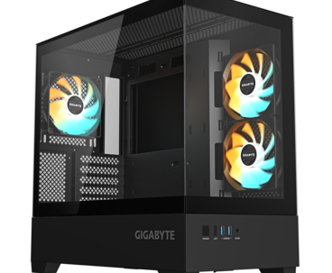 GIGABYTE AORUS CAJA SEMITORRE C201 PANORAMIC BLACK